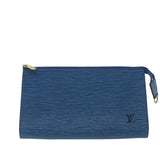 Louis Vuitton Pochette Accessoires  Leather Clutch Bag
