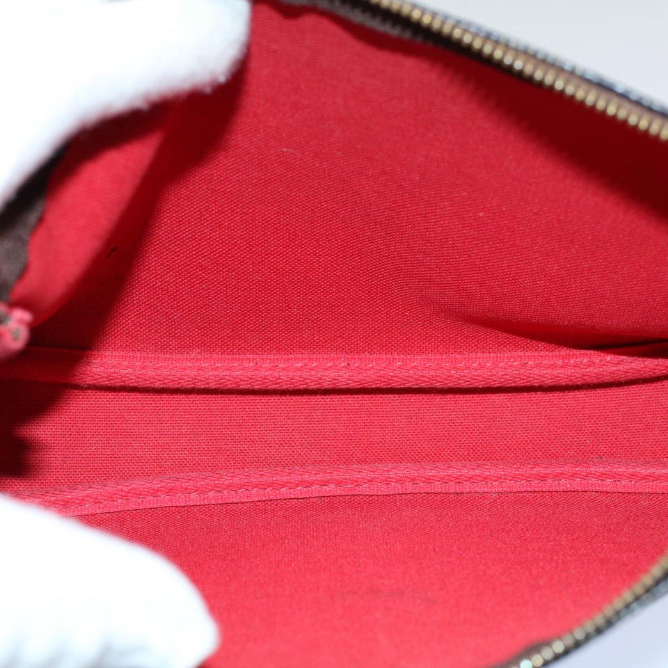 Louis Vuitton Pochette Accessoires  Canvas Clutch Bag