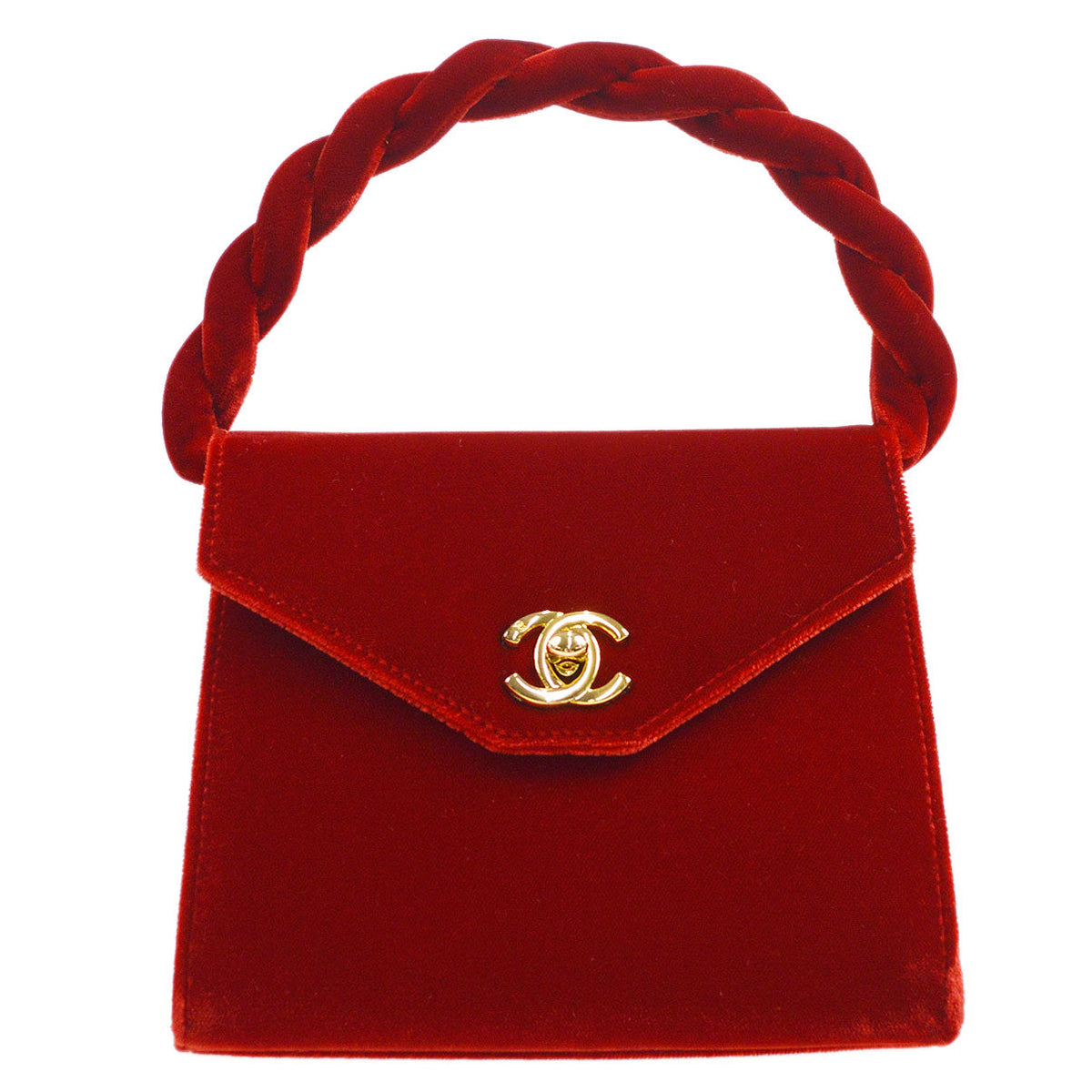 Chanel Brushed Calf Medium Vintage Bag - Vintage Lux