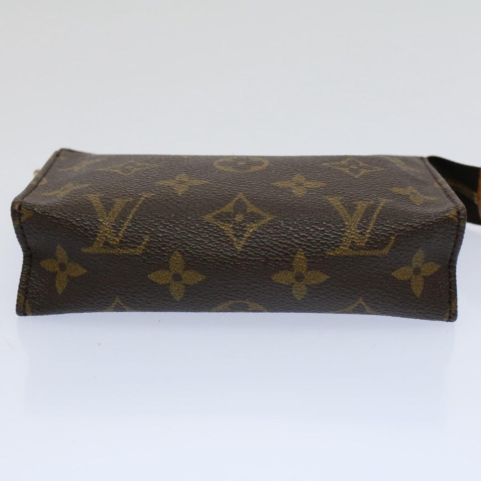 Louis Vuitton Poche Toilette 15  Canvas Clutch Bag
