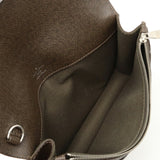 Louis Vuitton Selenga  Leather Clutch Bag