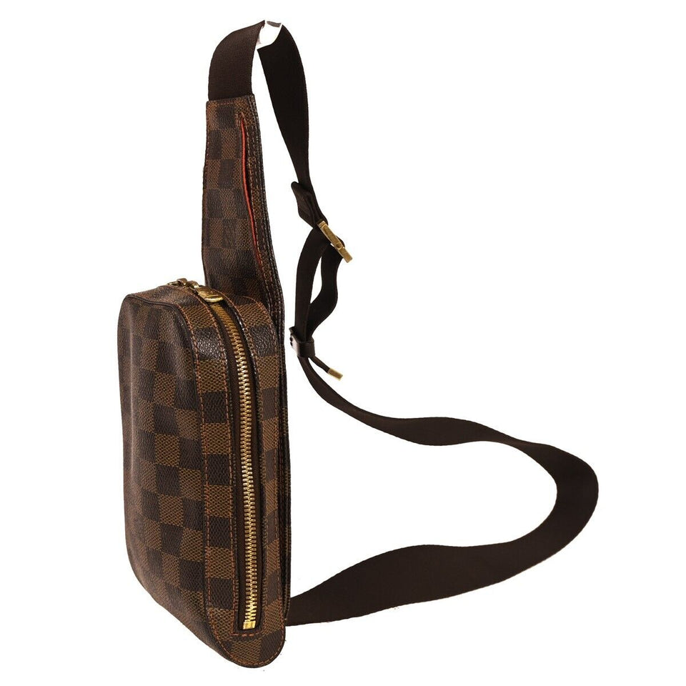 Louis Vuitton Geronimos Canvas Clutch Bag