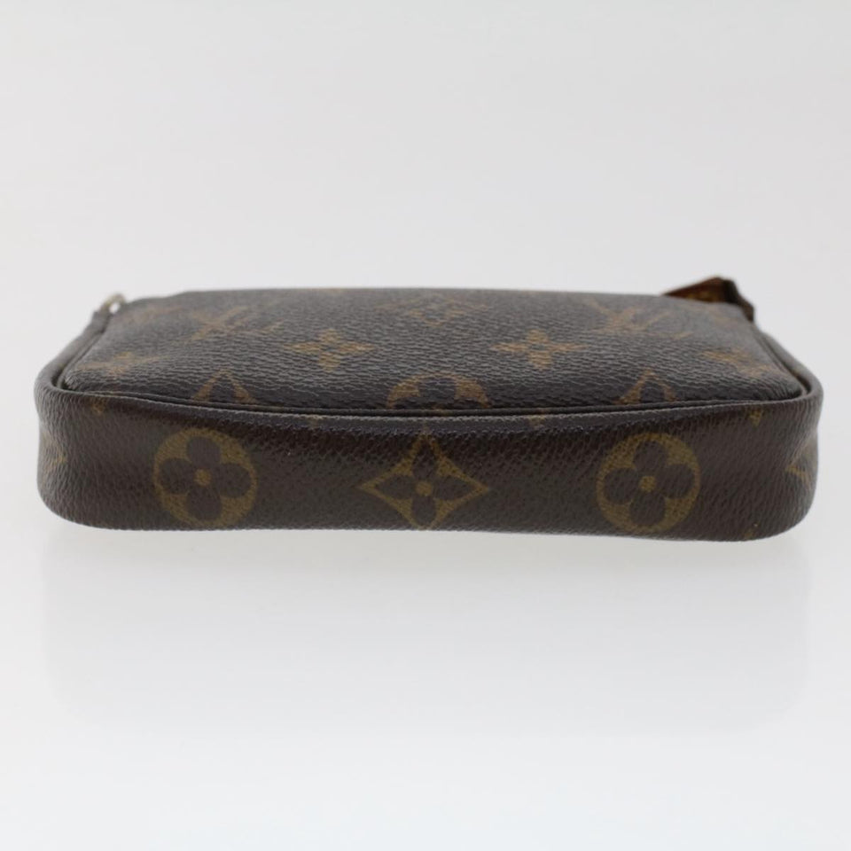 Louis Vuitton Mini Pochette Accessoires  Canvas Clutch Bag