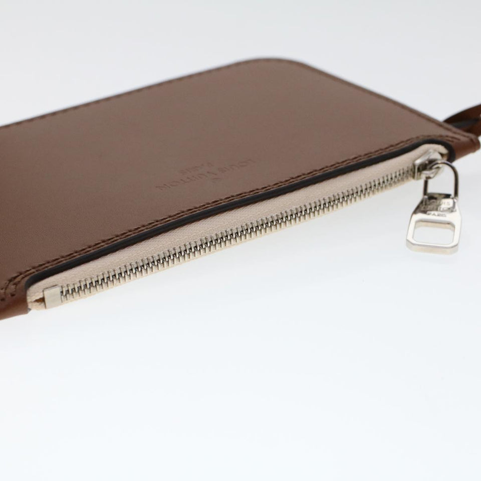 Louis Vuitton Pochette  Leather Clutch Bag