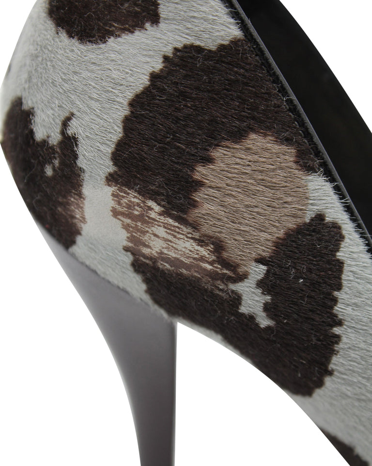 Christian Dior Stiletto Pumps in Animal Print Pony Hair