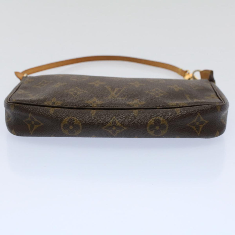 Louis Vuitton Pochette Accessoire  Canvas Clutch Bag