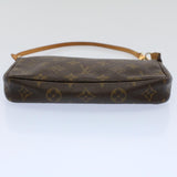 Louis Vuitton Pochette Accessoire  Canvas Clutch Bag