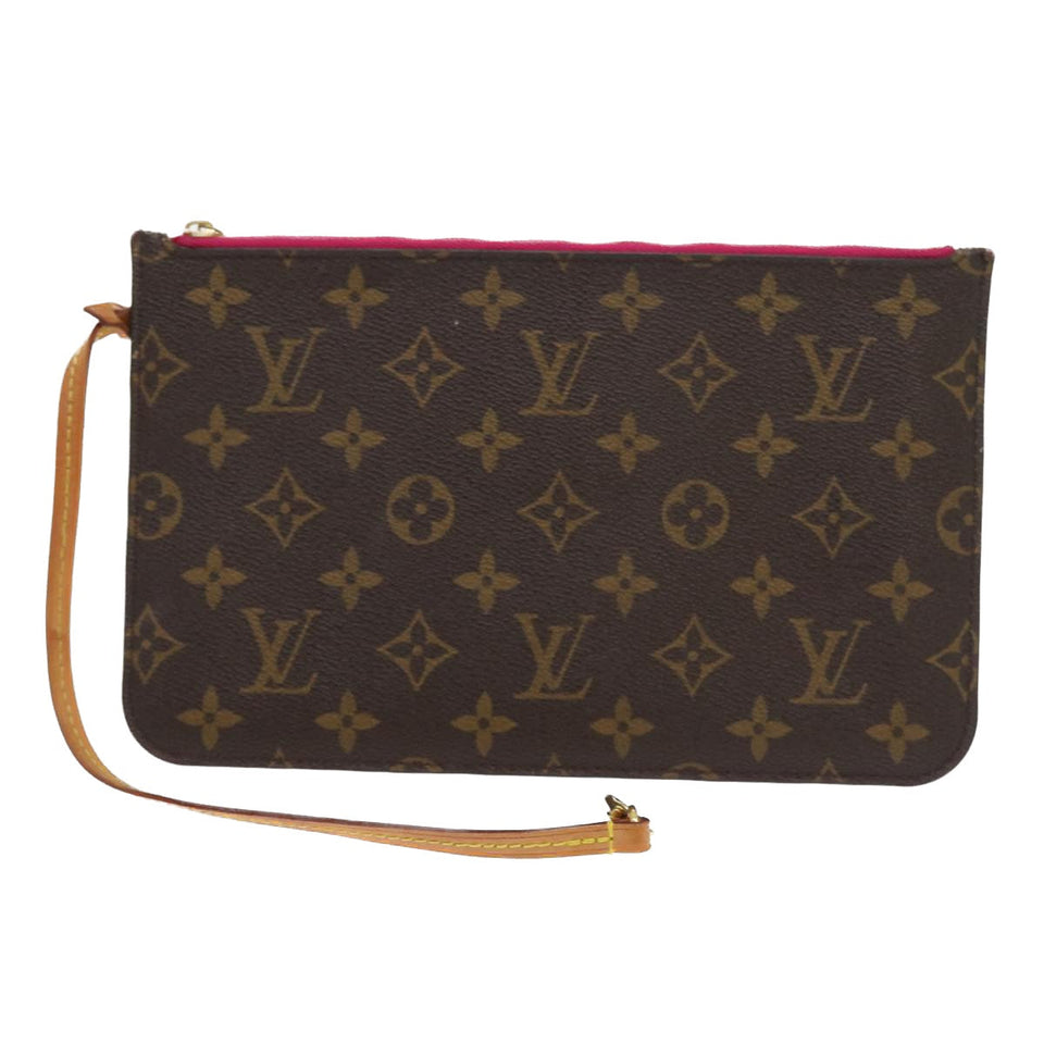 Louis Vuitton Pochette Accessoires  Canvas Clutch Bag