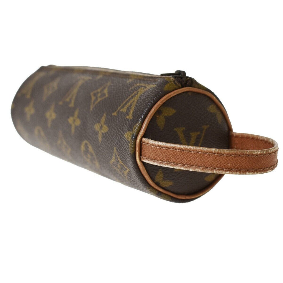 Louis Vuitton Trousse Rond  Canvas Clutch Bag