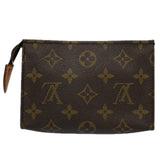 Louis Vuitton Poche Toilette 15  Canvas Clutch Bag