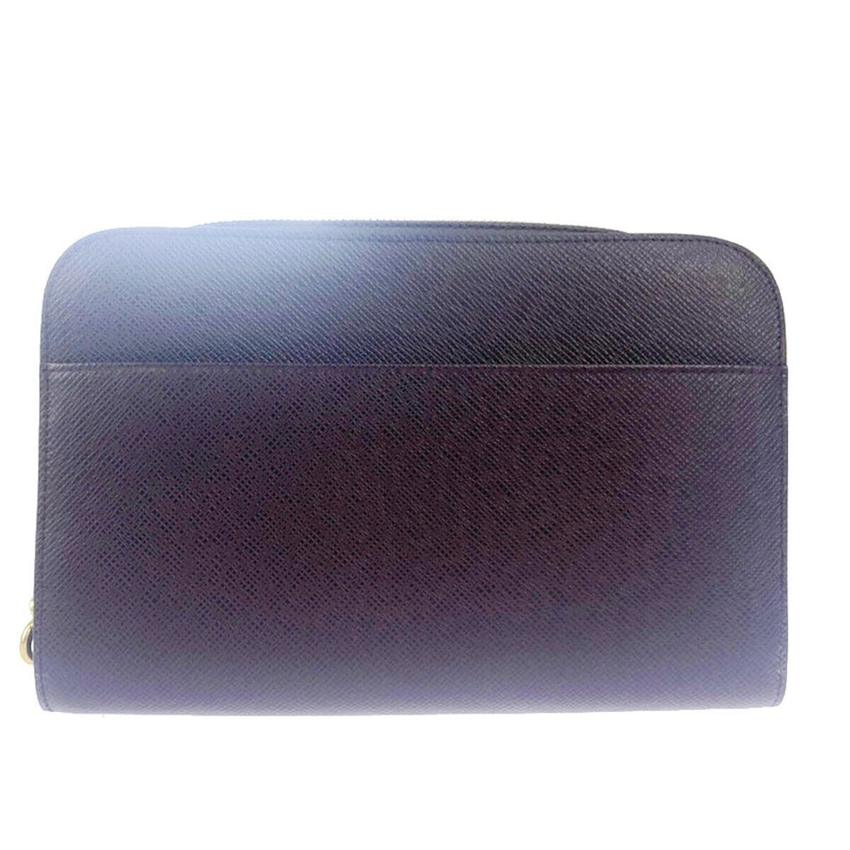 Louis Vuitton Baikal  Leather Clutch Bag