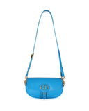 Christian Dior Blue Leather Bobby East West Horizon Bag