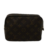 Louis Vuitton Poche Toilette  Canvas Clutch Bag