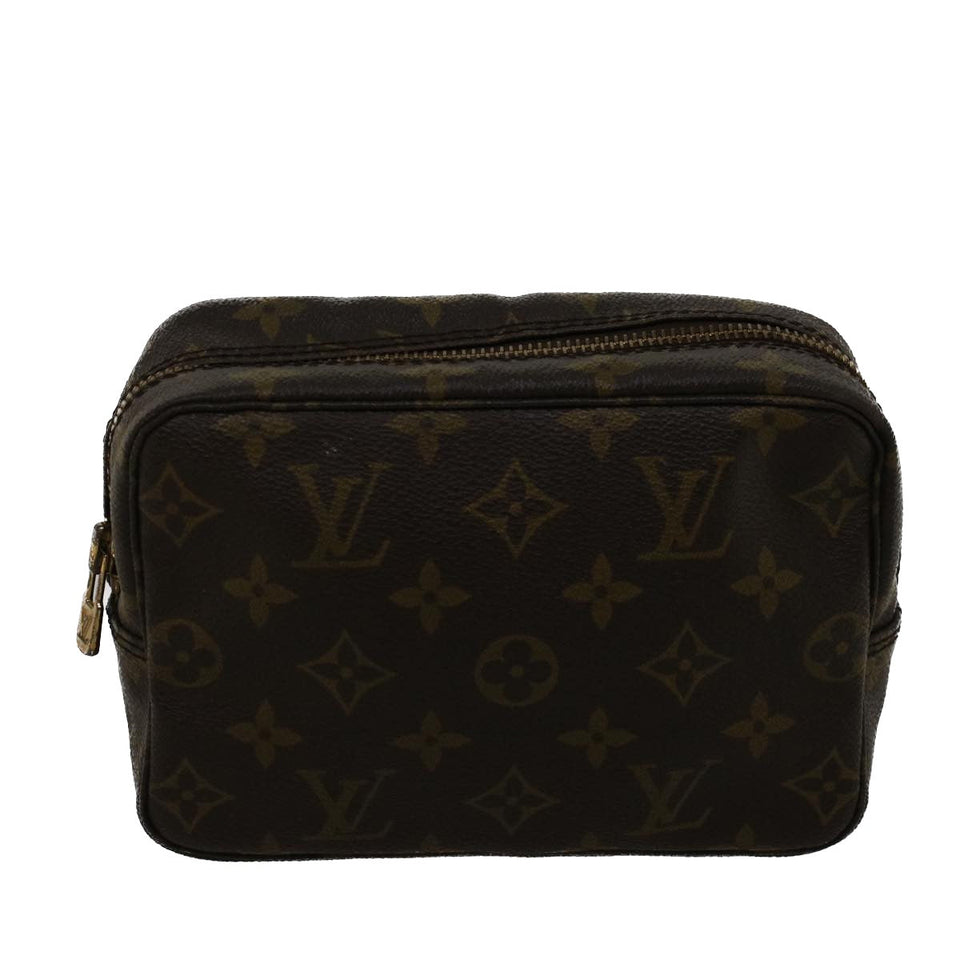Louis Vuitton Poche Toilette  Canvas Clutch Bag