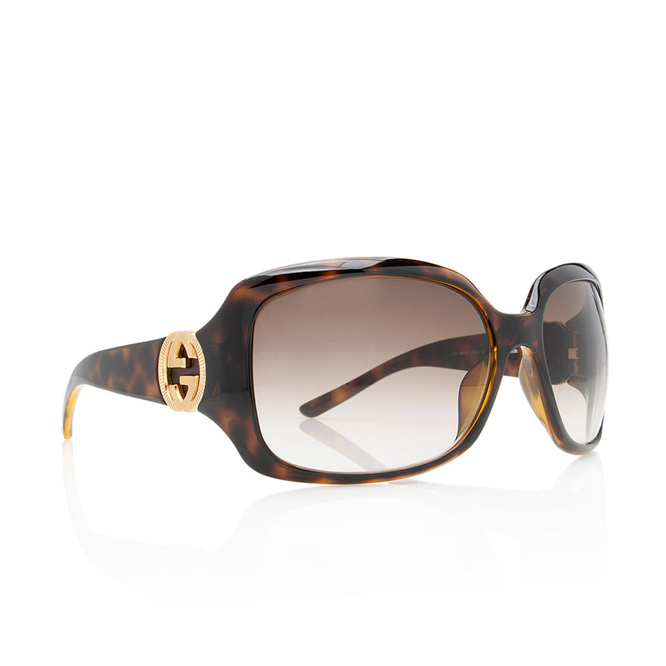 Gucci Interlocking GG Square Sunglasses