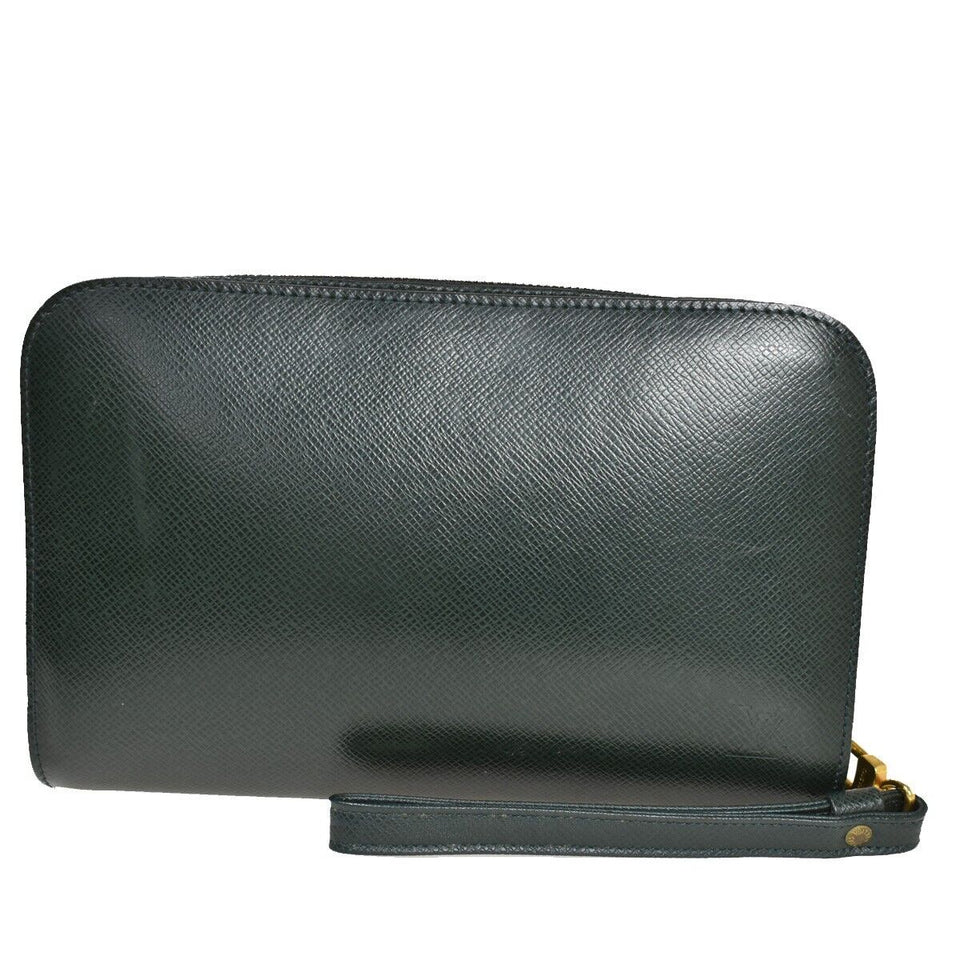 Louis Vuitton Baikal  Leather Clutch Bag