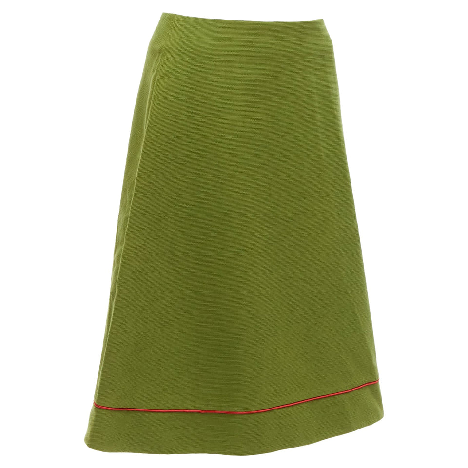 Christian Dior John Galliano Communist Pique Aline Skirt