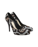 Christian Dior Stiletto Pumps in Animal Print Pony Hair
