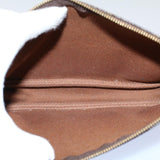 Louis Vuitton Pochette Accessoire  Canvas Clutch Bag
