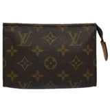 Louis Vuitton Poche Toilette 15  Canvas Clutch Bag