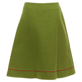 Christian Dior John Galliano Communist Pique Aline Skirt