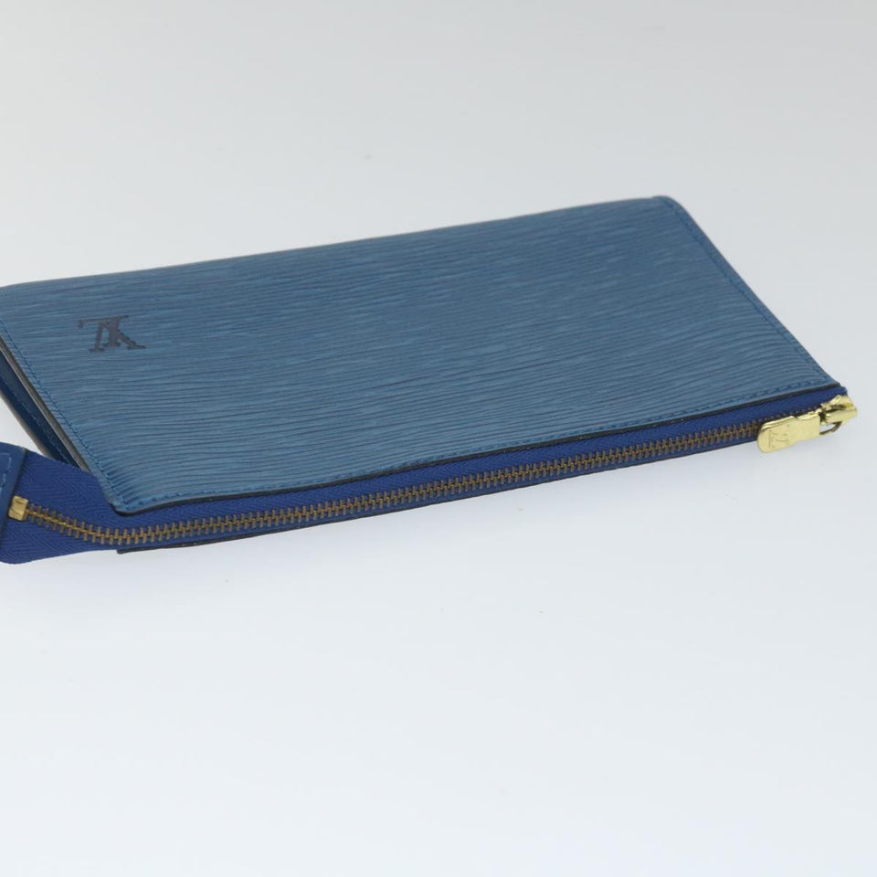 Louis Vuitton Pochette Accessoires  Leather Clutch Bag