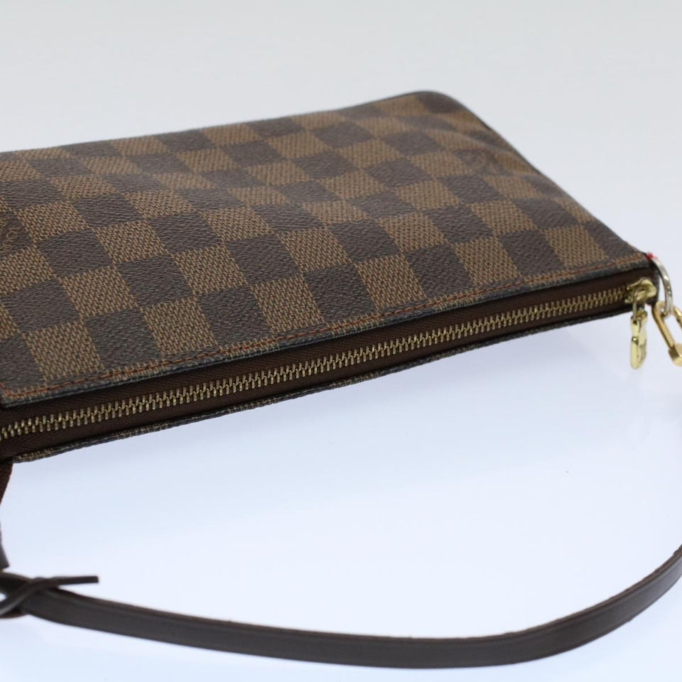 Louis Vuitton Pochette Accessoires  Canvas Clutch Bag