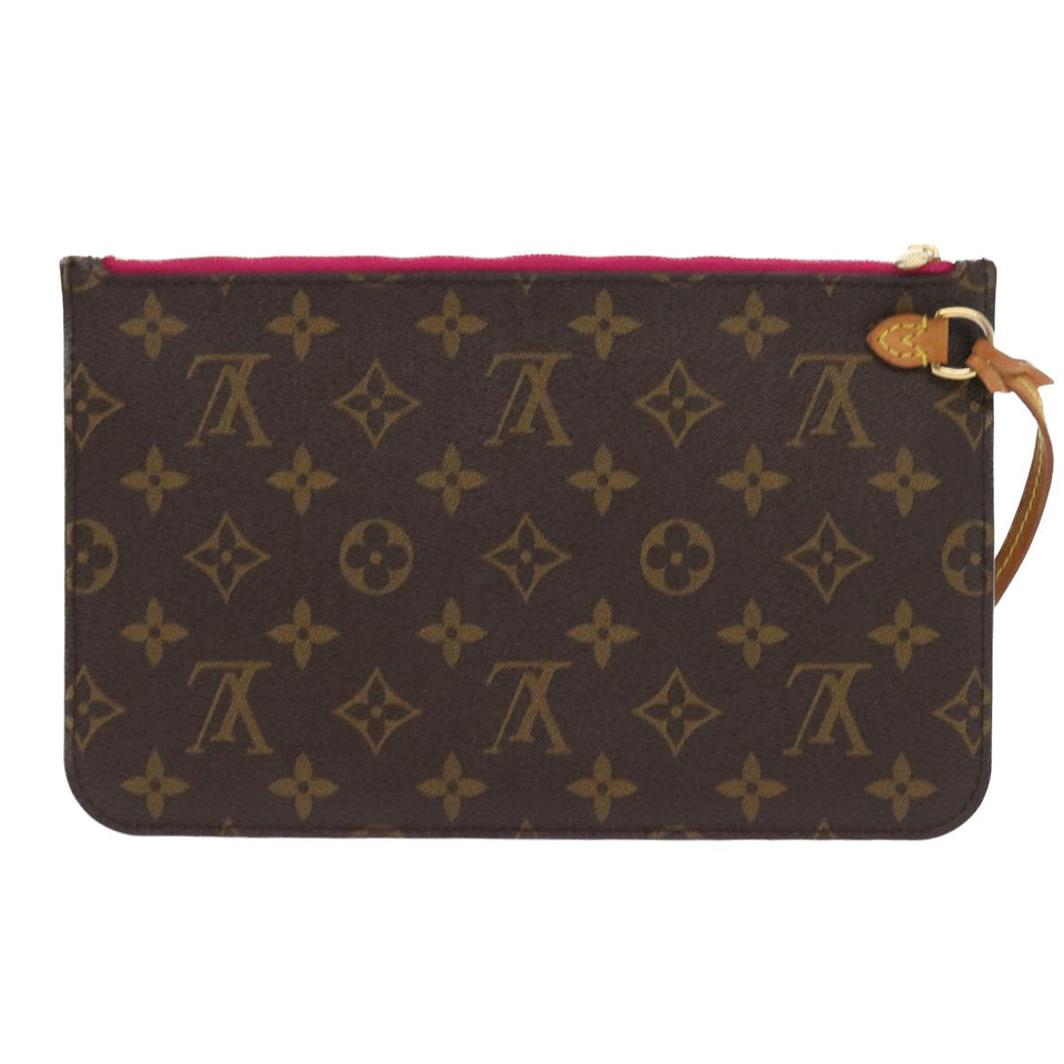 Louis Vuitton Pochette Accessoires  Canvas Clutch Bag