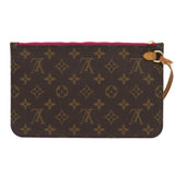 Louis Vuitton Pochette Accessoires  Canvas Clutch Bag