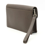 Louis Vuitton Selenga  Leather Clutch Bag