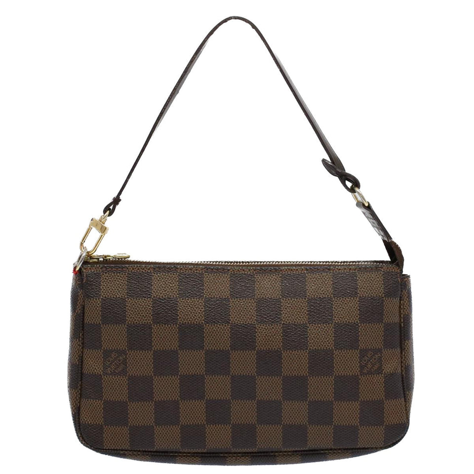 Louis Vuitton Pochette Accessoires  Canvas Clutch Bag