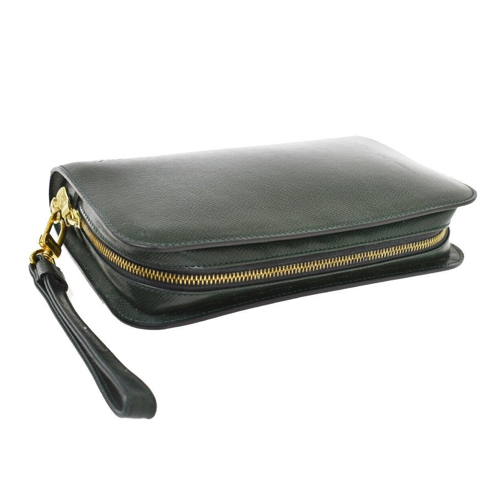 Louis Vuitton Baikal  Leather Clutch Bag