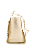 Chanel Gold Handbag Large Deauville Tote NWT