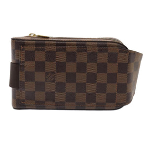 Louis Vuitton Geronimo  Canvas Clutch Bag
