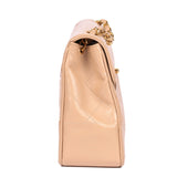Chanel Beige Quilted Lambskin Vintage Medium Classic Single Flap Bag