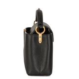 Louis Vuitton Black Taurillon Leather Mini Capucines Shoulder Bag