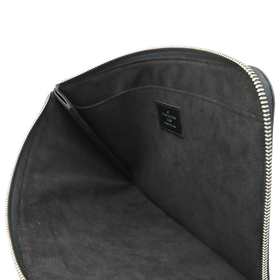 Louis Vuitton Pochette Jour  Leather Clutch Bag