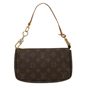 Louis Vuitton Pochette Accessoires  Canvas Clutch Bag