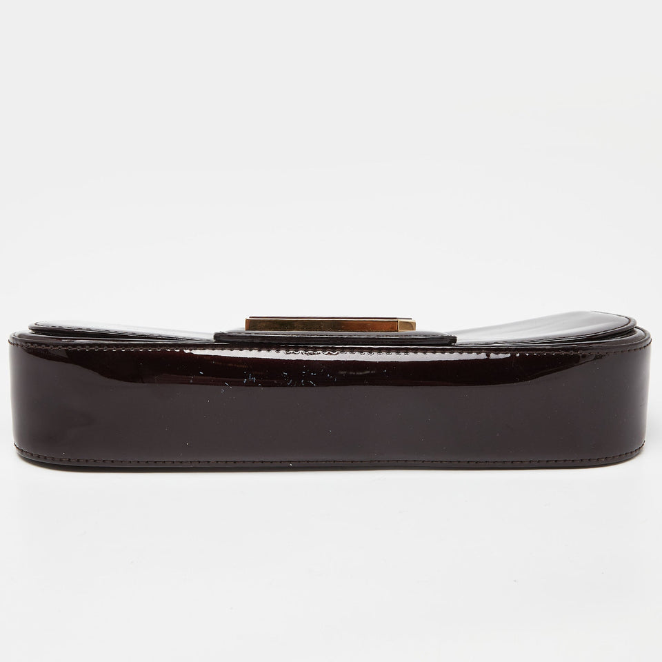 Louis Vuitton Amarante Patent Leather Sobe Clutch