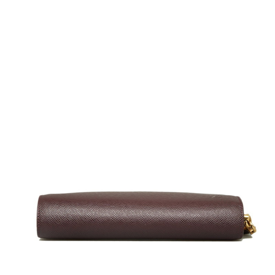 Louis Vuitton Baikal  Leather Clutch Bag