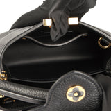Louis Vuitton Black Taurillon Leather Mini Capucines Shoulder Bag