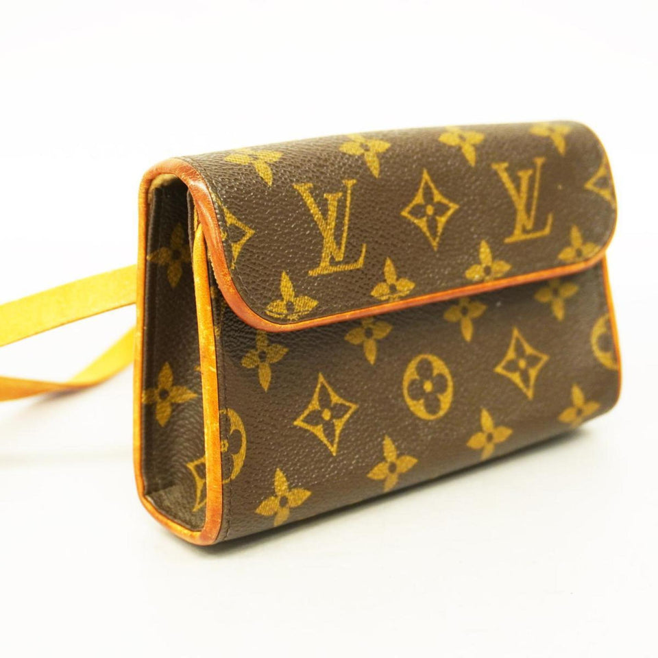 Louis Vuitton Florentine  Canvas Clutch Bag