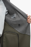 Dior Double-breasted Virgin Wool Coat with Flush Pockets
