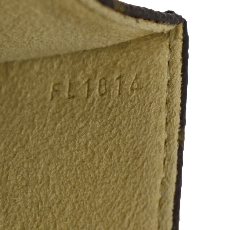 Louis Vuitton Pochette Florentine  Canvas Clutch Bag