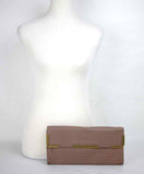 BOTTEGA VENETA Women's Leather Wristlet Clutch Bag  Detail