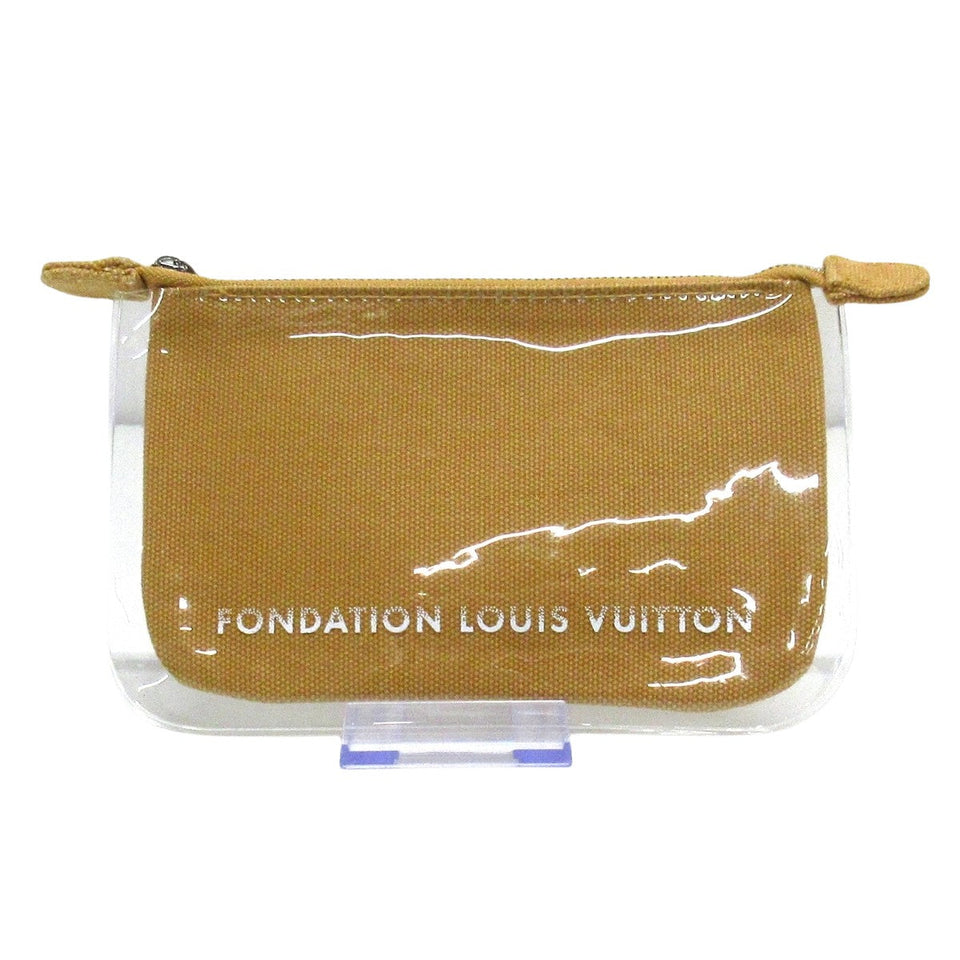 Louis Vuitton Fondation  Canvas Clutch Bag
