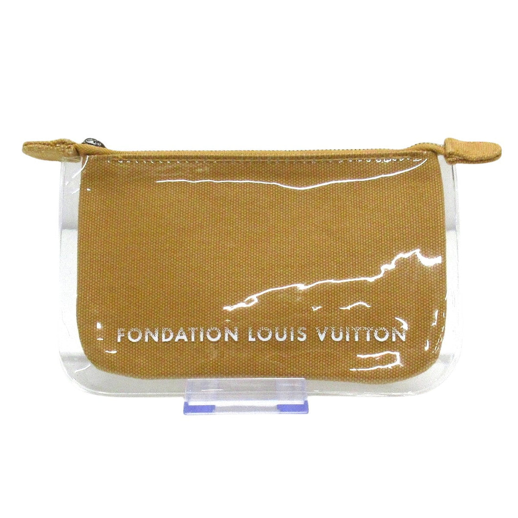 Louis Vuitton Fondation  Canvas Clutch Bag