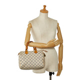 Louis Vuitton Damiere Azur Speed 25 Bag Mini Boston Bag N41371 White PVC Leather  Louis Vuitton