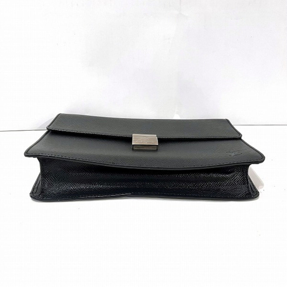 Louis Vuitton Selenga  Leather Clutch Bag