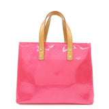 Louis Vuitton Monogram Vernis Lead PM Hand Bag Pink M91221